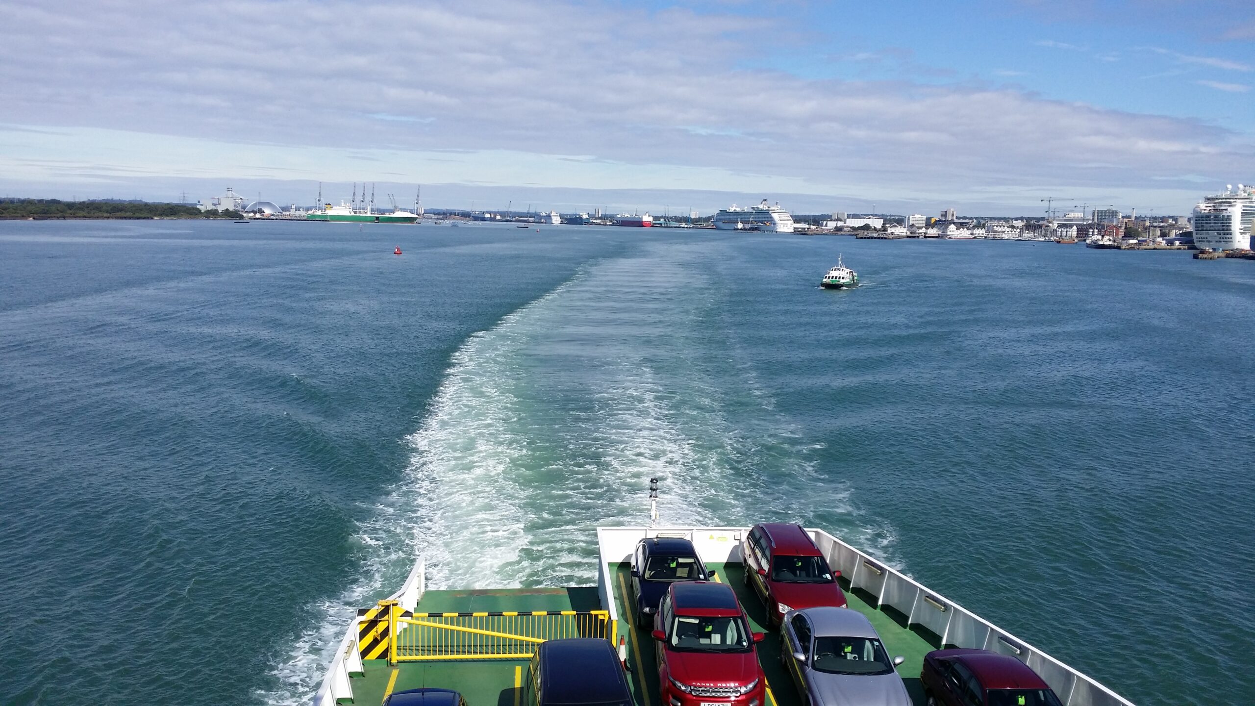 Red funnel ferry