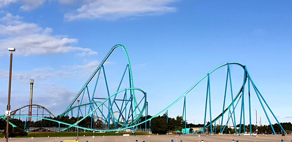 Take a ride on the Canada's tallest rollercoaster- Leviathan