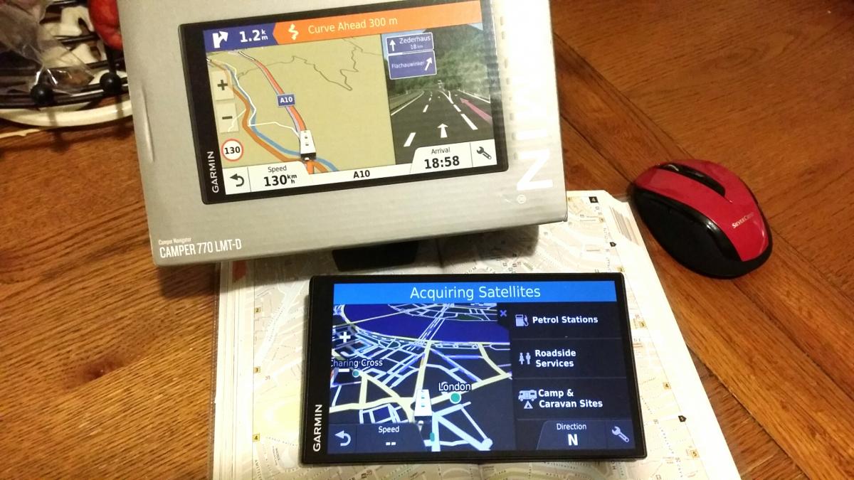 Garmin Camper 770 LMT-D Satnav