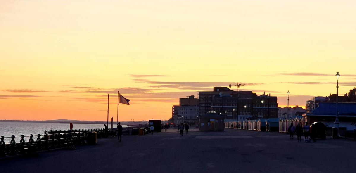 Sundown at Brighton